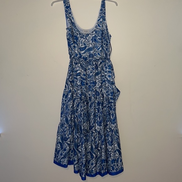 Red Dress Boutique Blue Floral Paisley Dress NWT - Picture 5 of 6